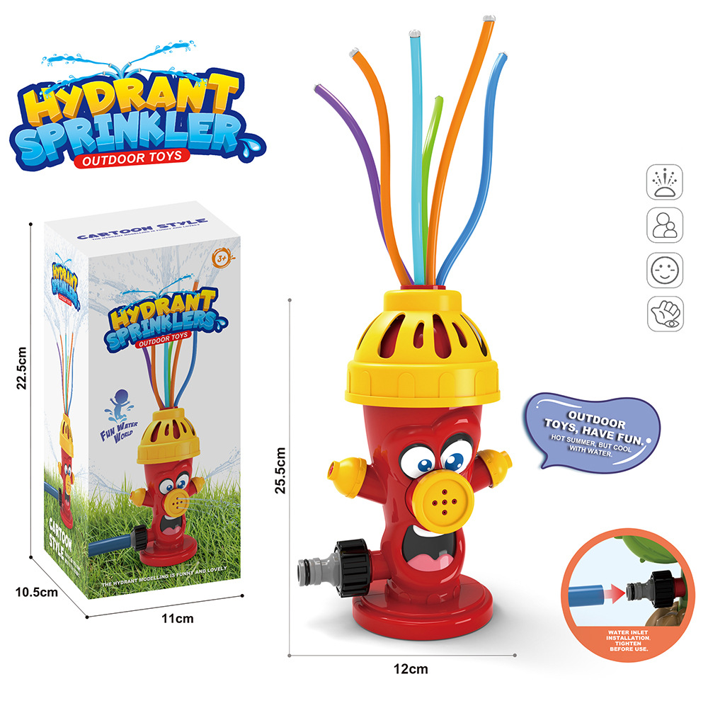 Gardening Tools Cartoon - Hydrant Sprinkle Water Spray Toy Backyard