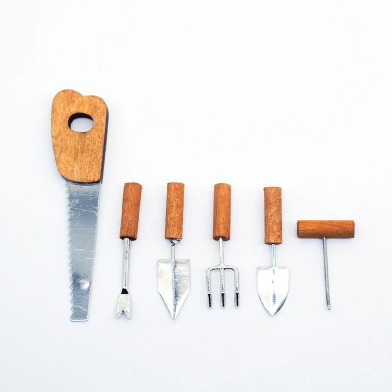 CORB Dollhouses Miniature Gard - Gardening Tools Kids Set ulasan dan harga