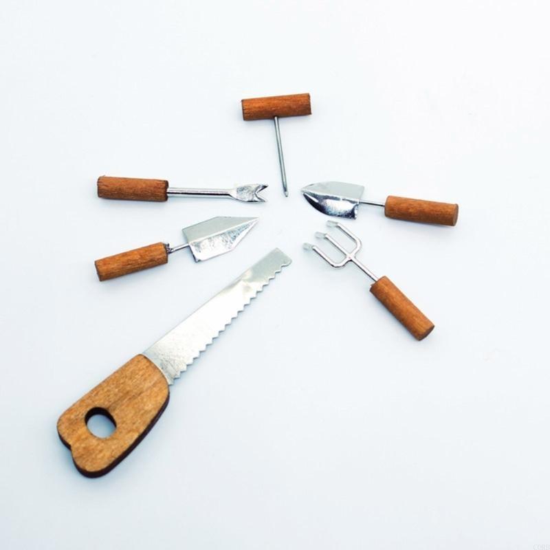 CORB Dollhouses Miniature Gard - Gardening Tools Kids Set ulasan dan harga