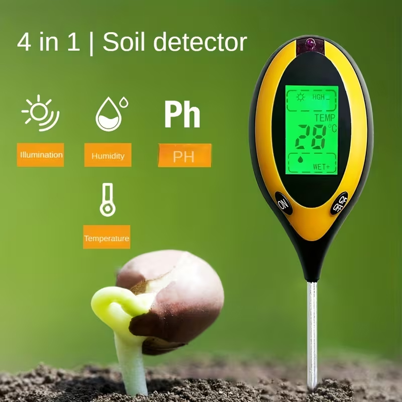 4-in-1 Soil Moisture Meter – M - Soil Ph Meter ulasan dan harga