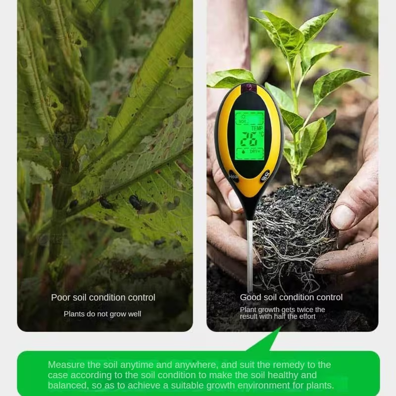 4-in-1 Soil Moisture Meter – M - Soil Ph Meter ulasan dan harga