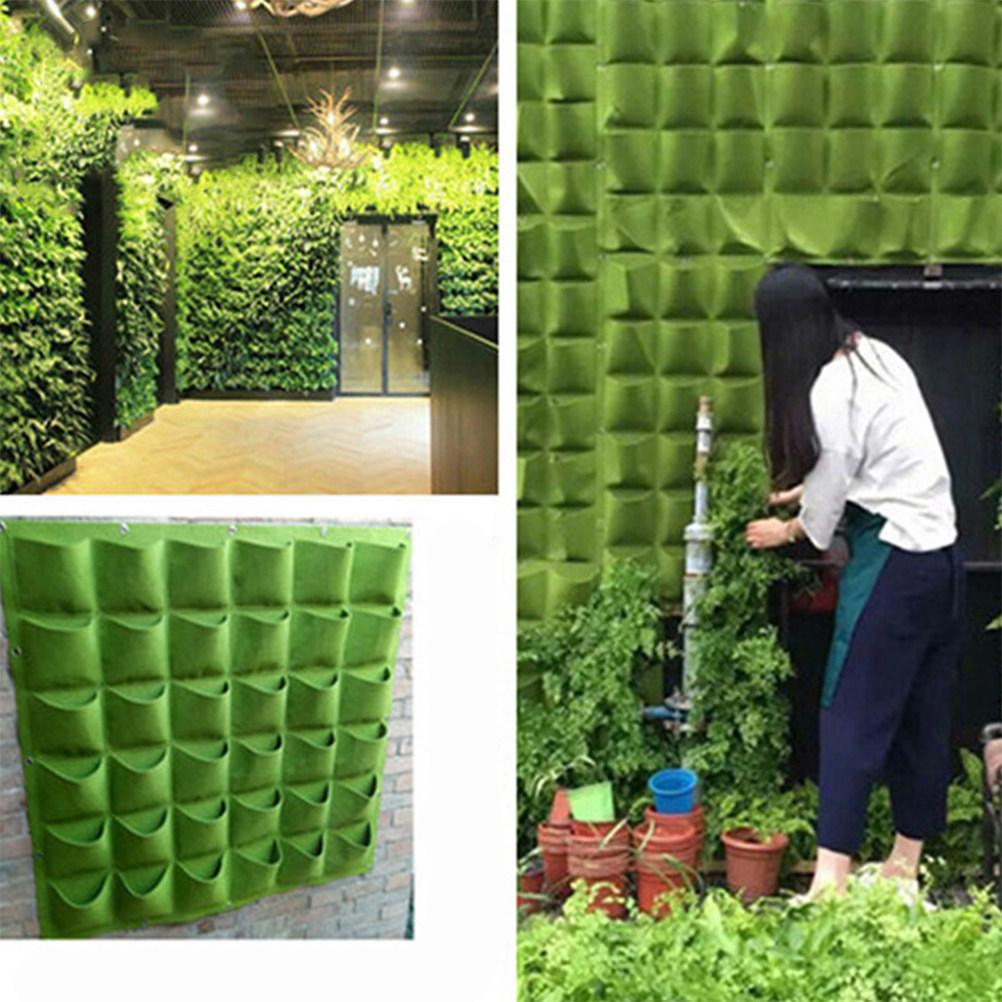 1Pcs Vertical Felt Hanging Pla - Grow Bags ulasan dan harga