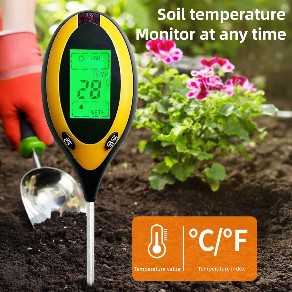 Plant Growth Monitor 4-in-1 So - Soil Ph Meter ulasan dan harga