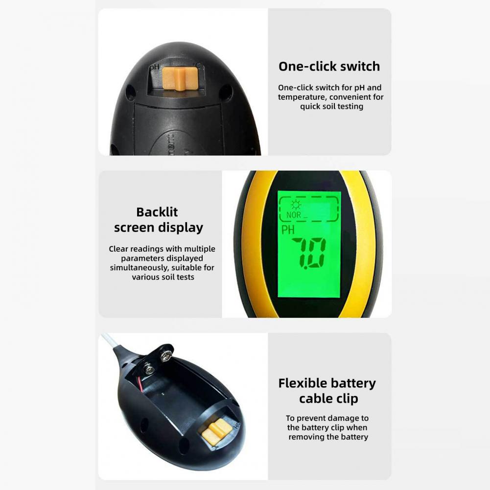 Plant Growth Monitor 4-in-1 So - Soil Ph Meter ulasan dan harga