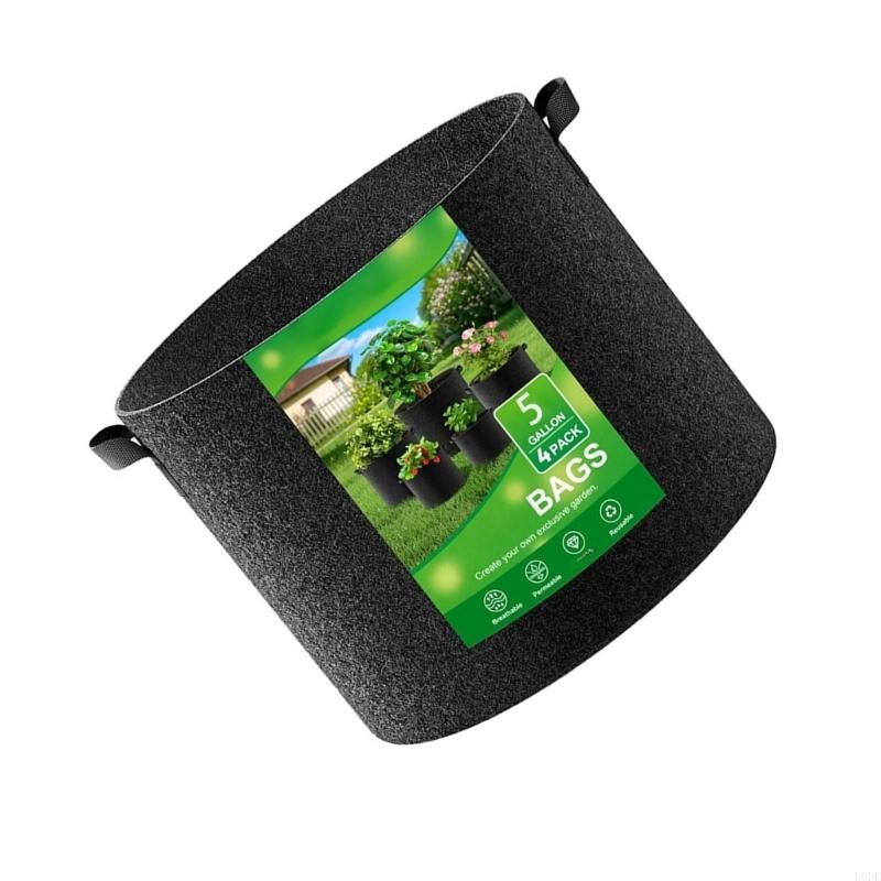   4x Reinforced Grow Pots Gard - Grow Bags ulasan dan harga