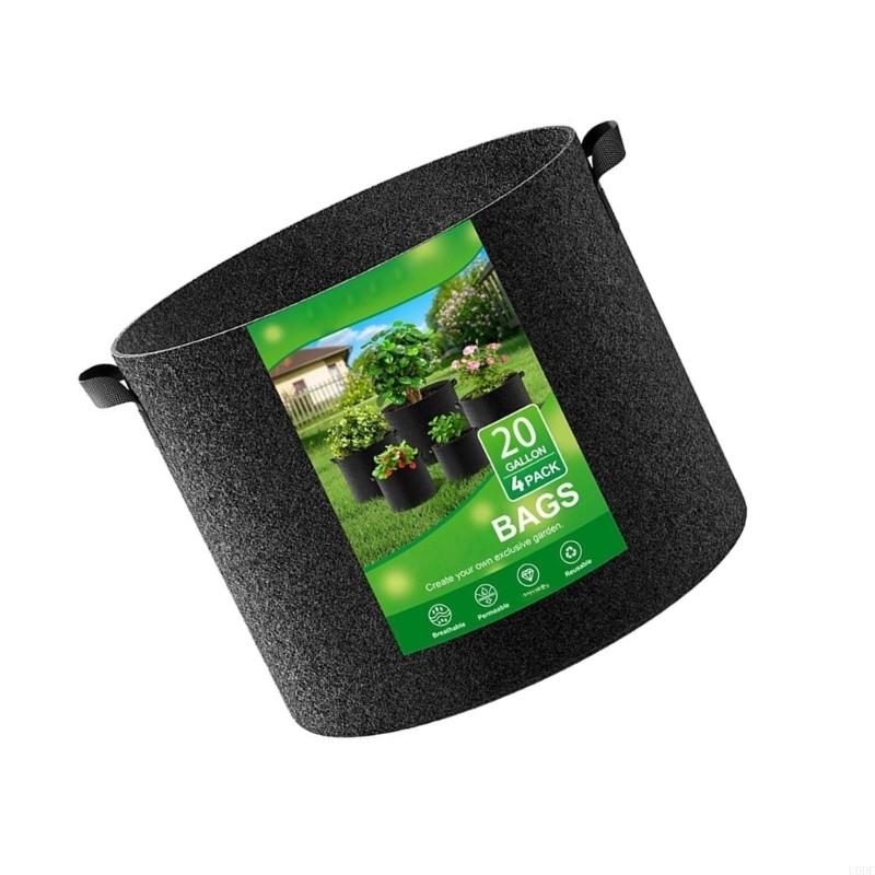   4x Reinforced Grow Pots Gard - Grow Bags ulasan dan harga