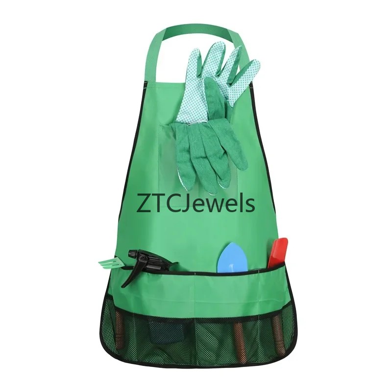 Kids Garden Apron Tool Set wit - Gardening Tool ulasan dan harga