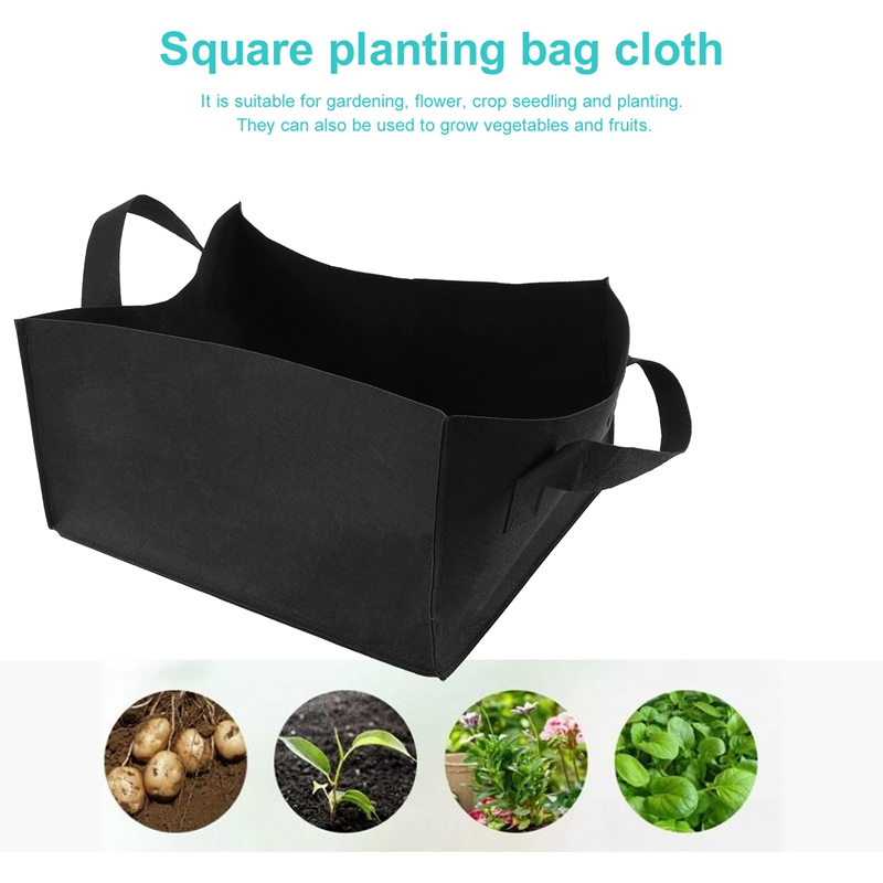 5 Pack Fabric Raised Garden Be - Grow Bags ulasan dan harga