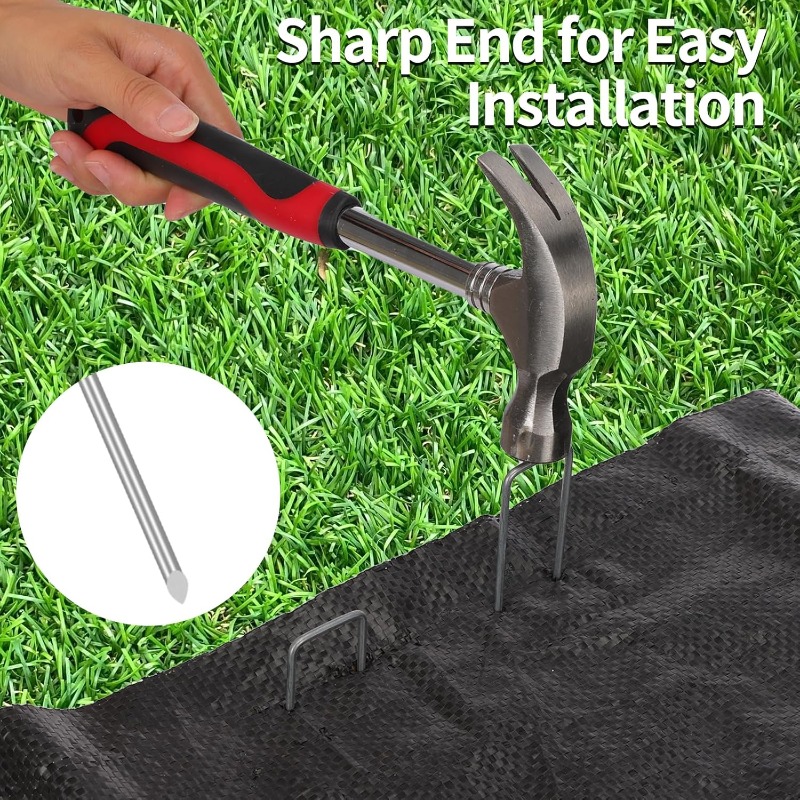 10 Pcs U-shaped Garden Nails A - Gardening Tools Used ulasan dan harga
