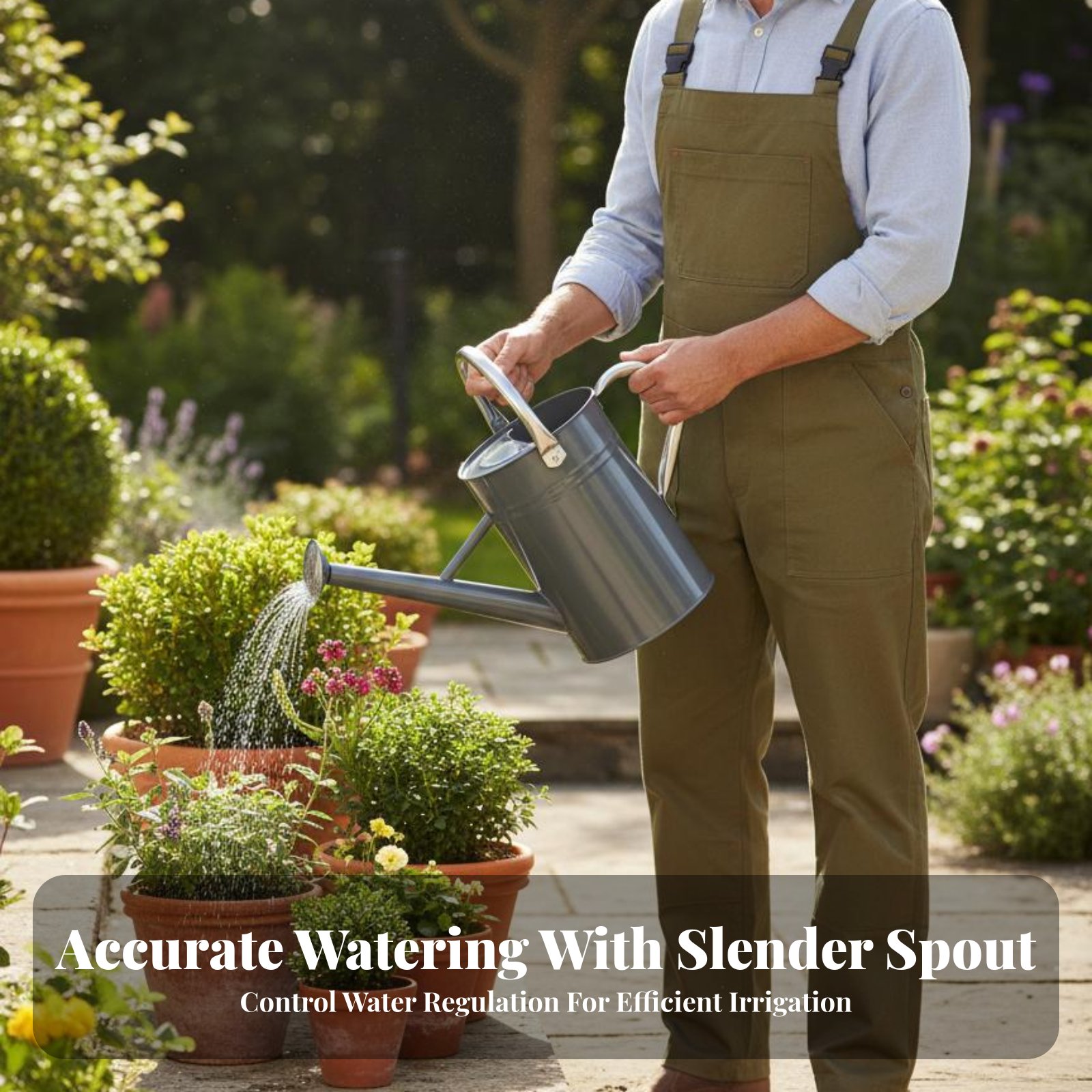 5L Garden Watering Pot Sturdy  - Gardening Tools Watering Can ulasan dan harga