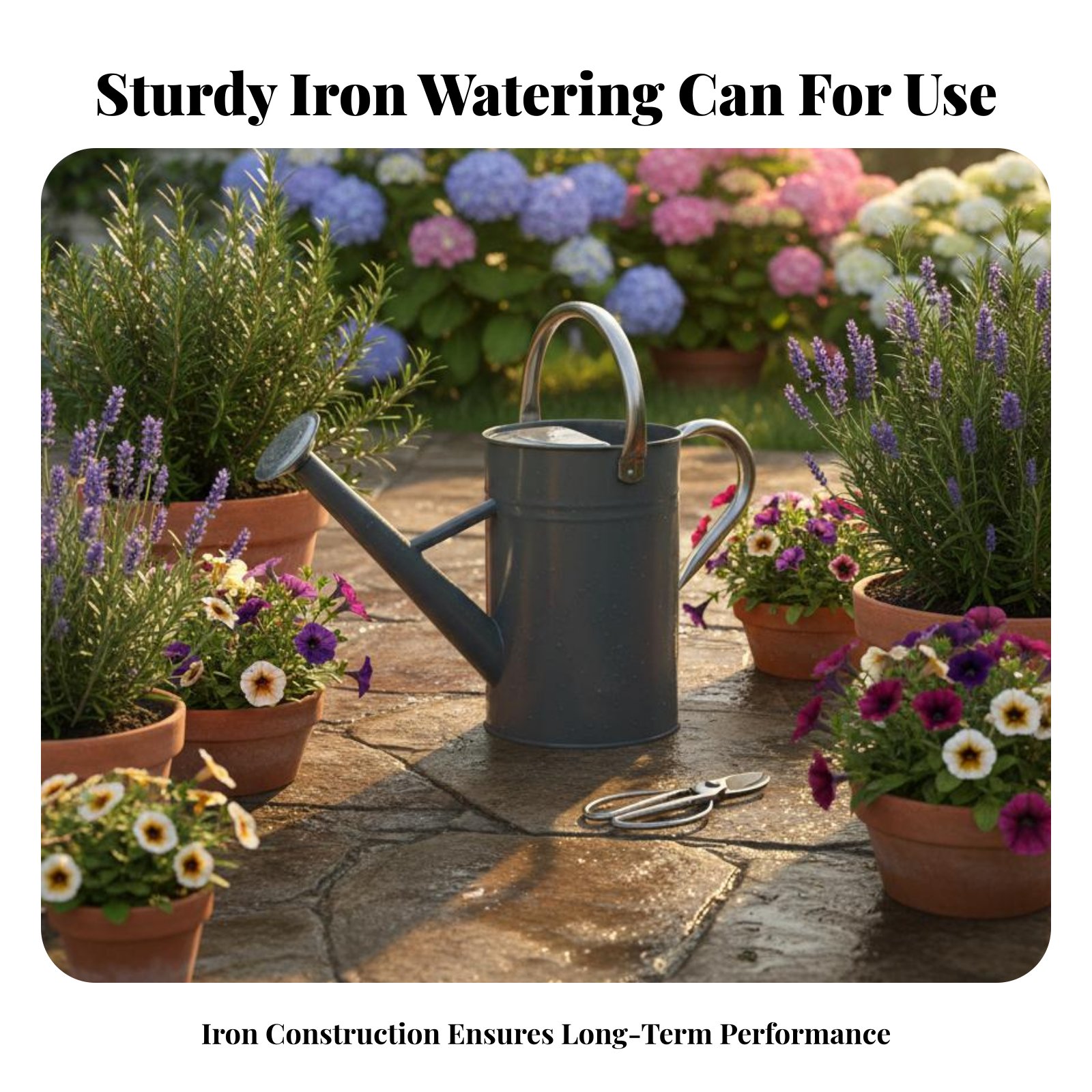 5L Garden Watering Pot Sturdy  - Gardening Tools Watering Can ulasan dan harga