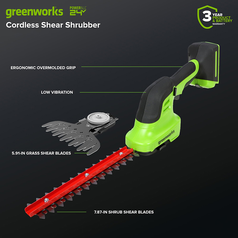 Greenworks 24V 2-in-1 Grass &  - Gardening Tools Edger ulasan dan harga