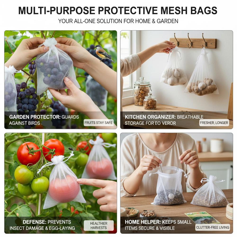 50Pcs Garden Fruit Protection  - Grow Bags ulasan dan harga