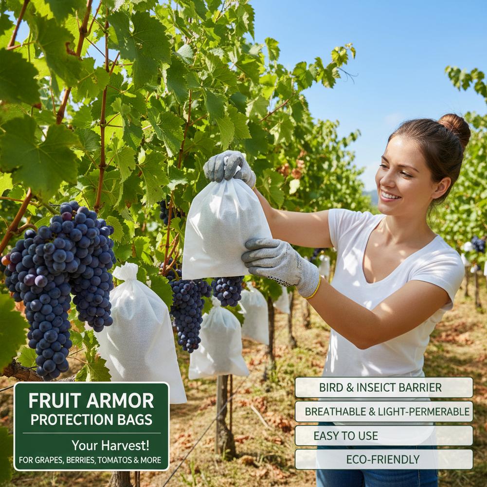 50Pcs Garden Fruit Protection  - Grow Bags ulasan dan harga
