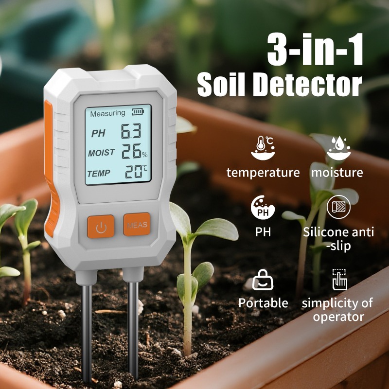 3-in-1 Digital Soil Tester wit - Soil Ph Meter ulasan dan harga
