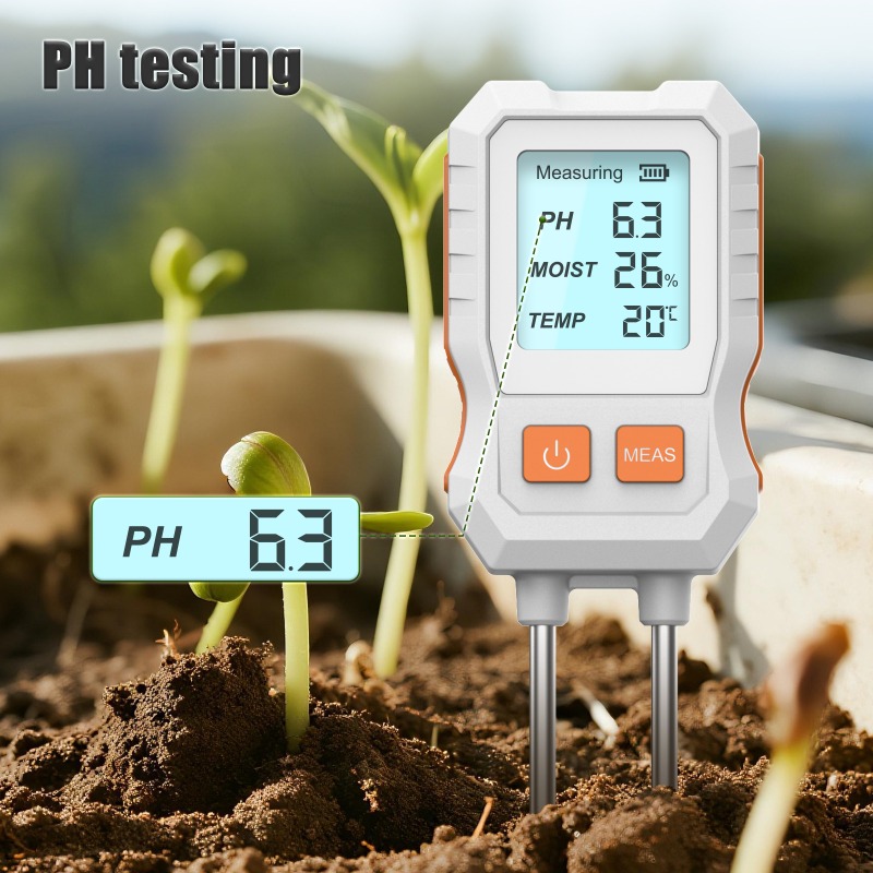 3-in-1 Digital Soil Tester wit - Soil Ph Meter ulasan dan harga