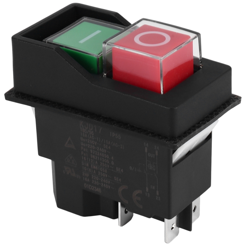 Electromagnetic Switches Pushb - Gardening Tool ulasan dan harga