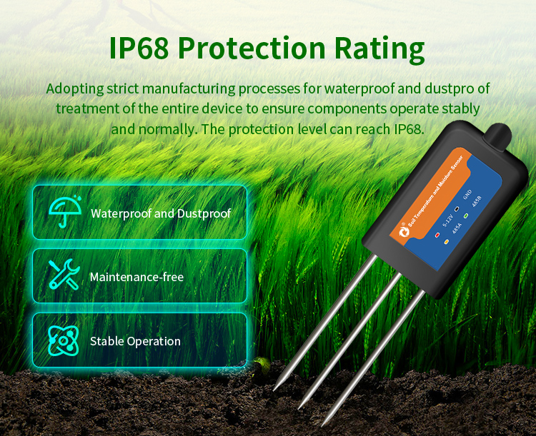 IOT 4G Farming Digital Soil Np - Soil Ph Meter ulasan dan harga