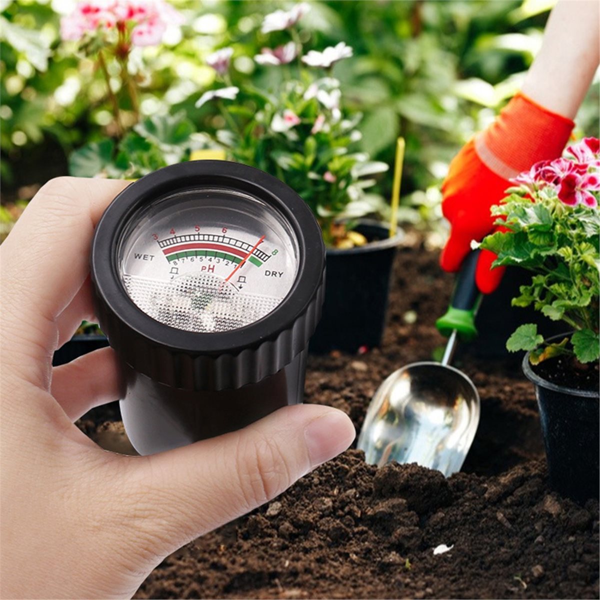LNHF Soil PH and Moisture Mete - Soil Ph Meter ulasan dan harga