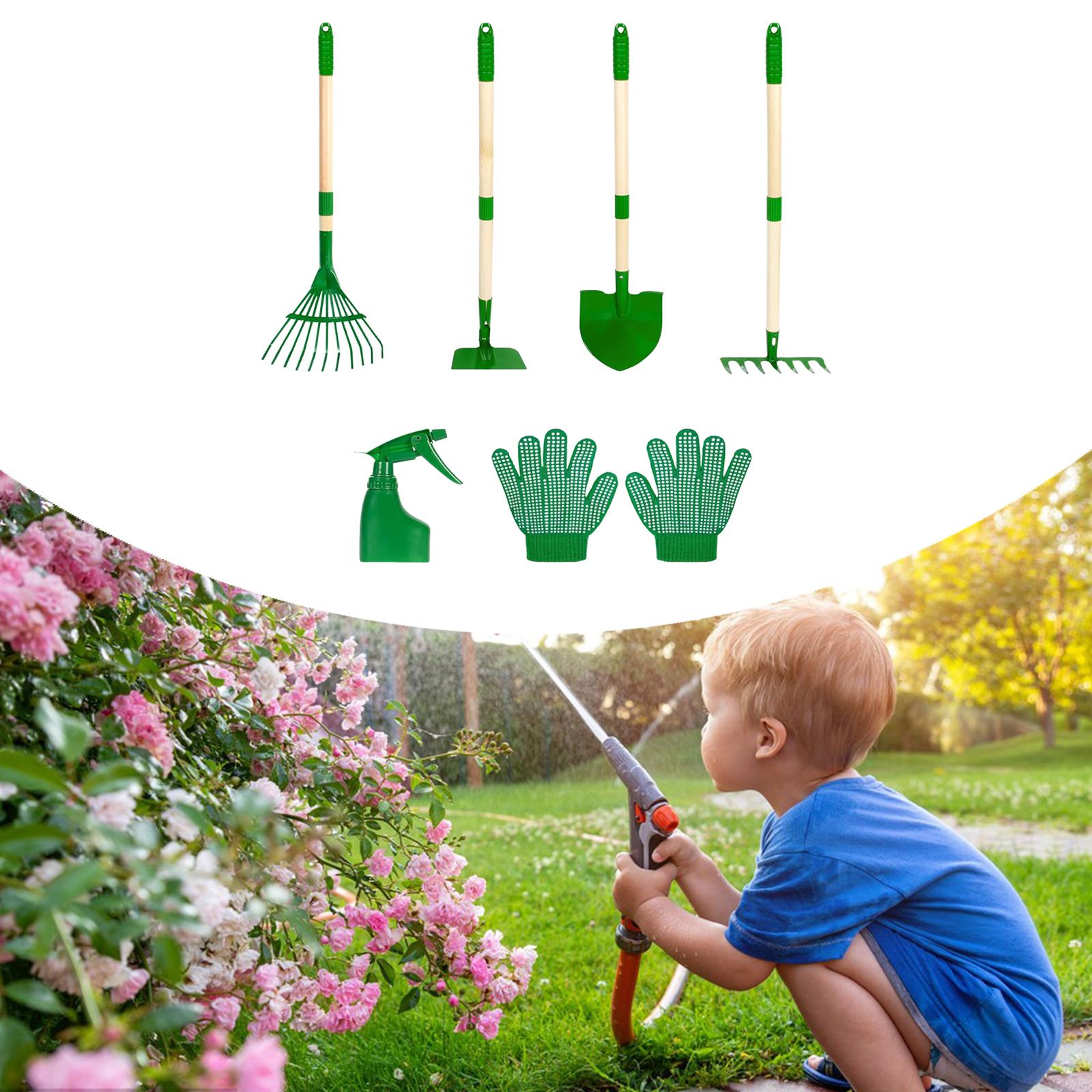 6x Kids Gardening Tools Set Ou - Gardening Tools Kids Set ulasan dan harga