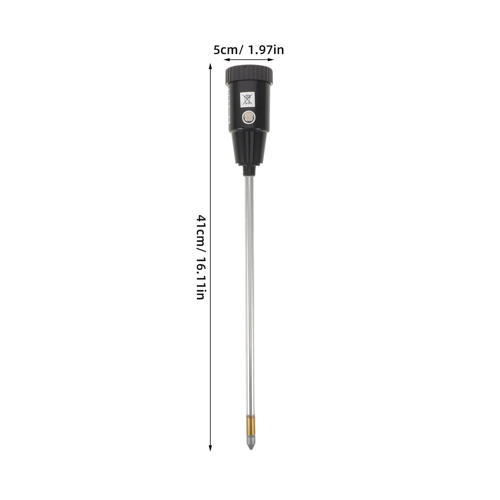 Soil Moisture Meter with PH Te - Soil Ph Meter ulasan dan harga