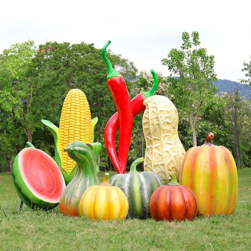 Outdoor simulation fruit sculp - Gardening Tools Cartoon ulasan dan harga
