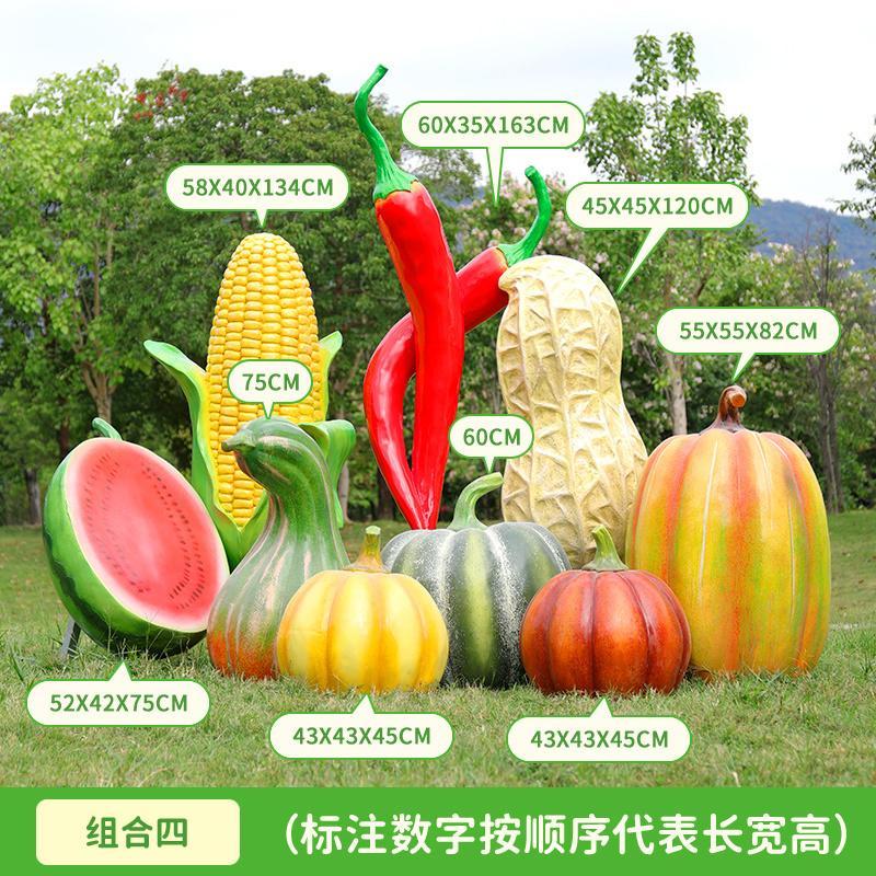 Outdoor simulation fruit sculp - Gardening Tools Cartoon ulasan dan harga