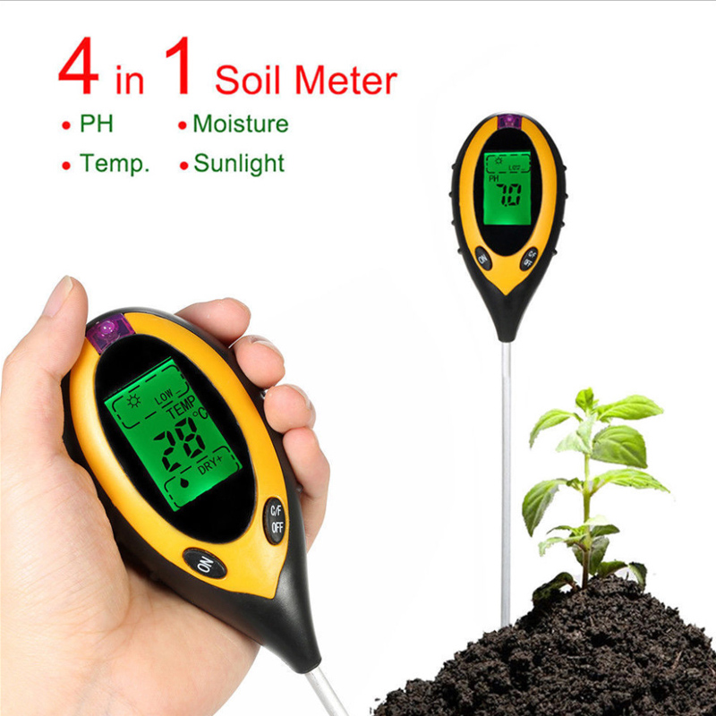 NEW 2026 LCD Soil PH Meter Tes - Soil Ph Meter ulasan dan harga