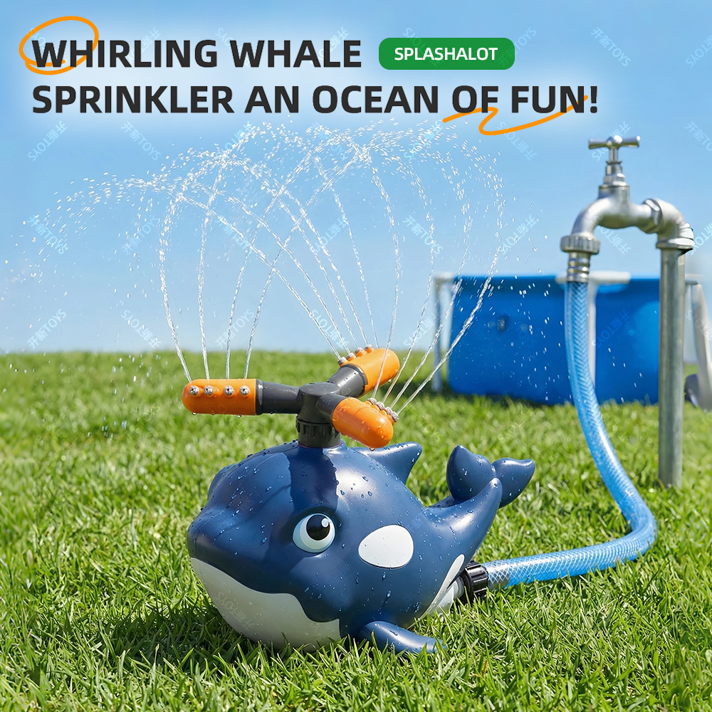 Cartoon Whale Sprinkler Outdoo - Gardening Tools Cartoon ulasan dan harga