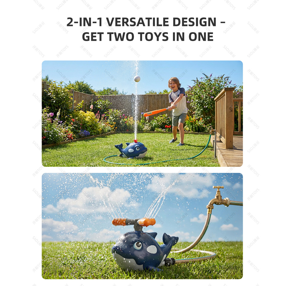 Cartoon Whale Sprinkler Outdoo - Gardening Tools Cartoon ulasan dan harga