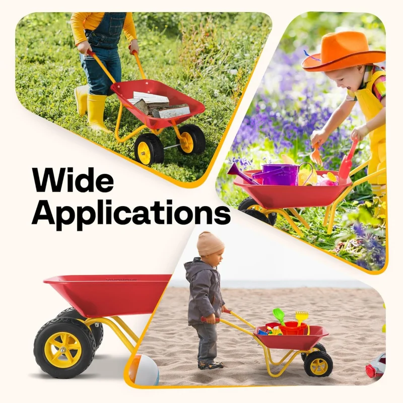 Kids Wheelbarrow Children Gard - Gardening Tools Kids Set ulasan dan harga