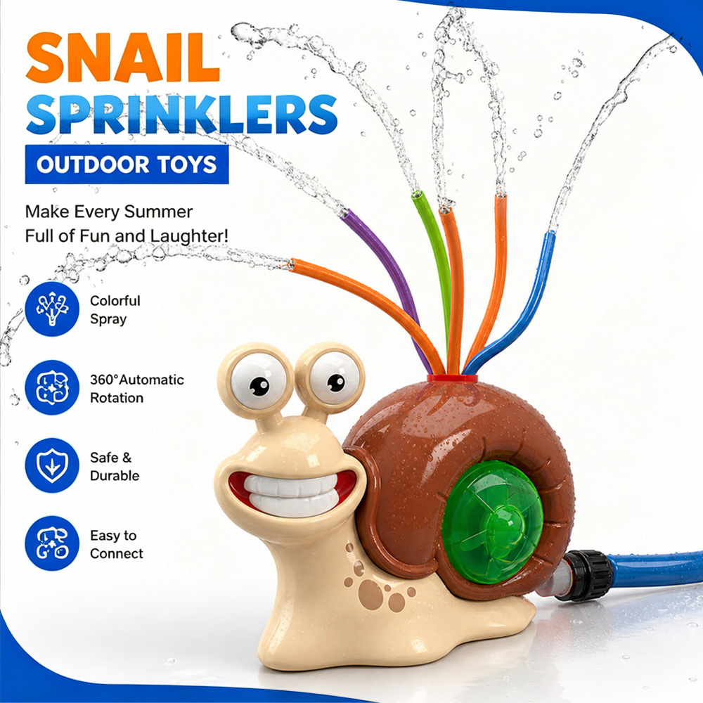 Water Spray Outdoor Toy Snail  - Gardening Tools Cartoon ulasan dan harga
