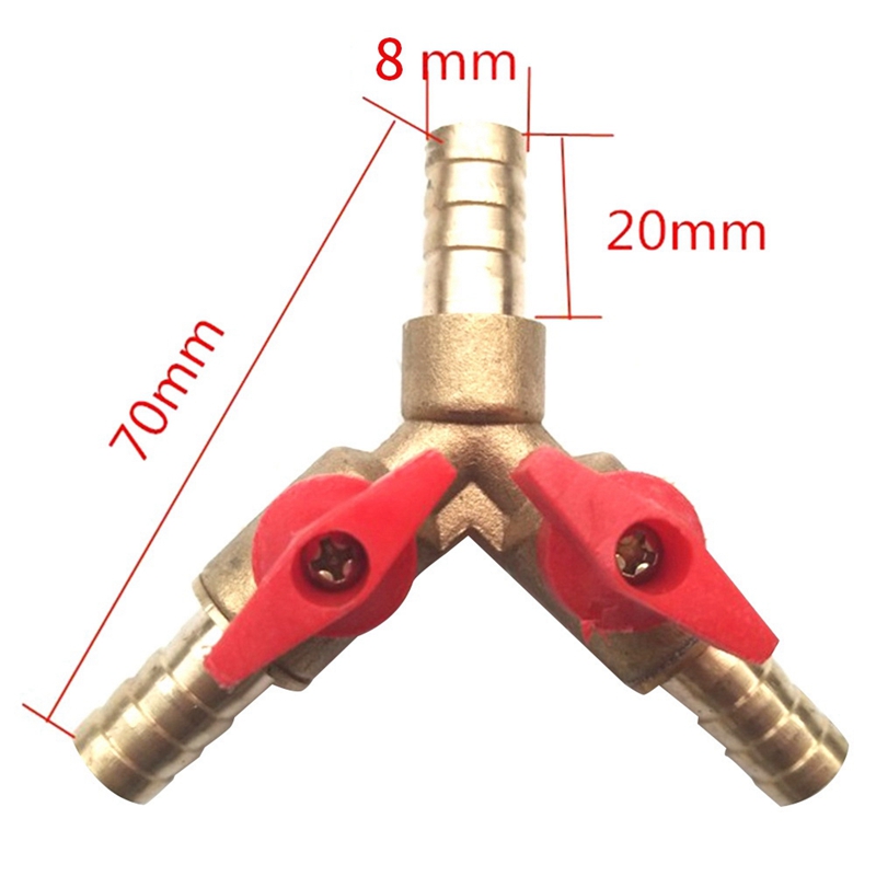 4Pcs 3 Way Shut Off Ball Valve - Gardening Tool ulasan dan harga